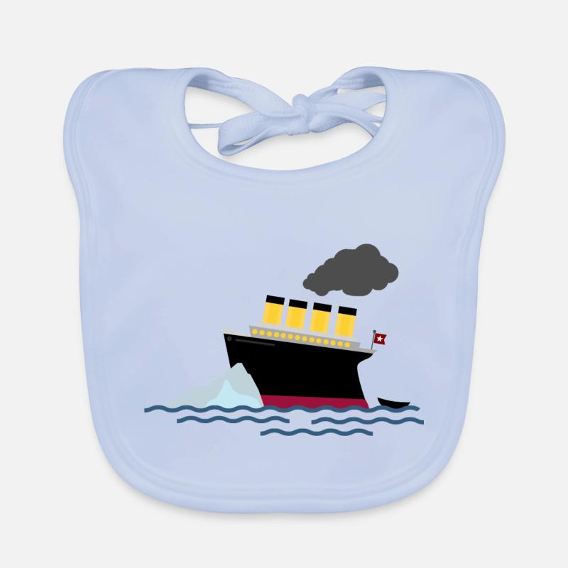 On a collision course ... Organic Baby Bibs