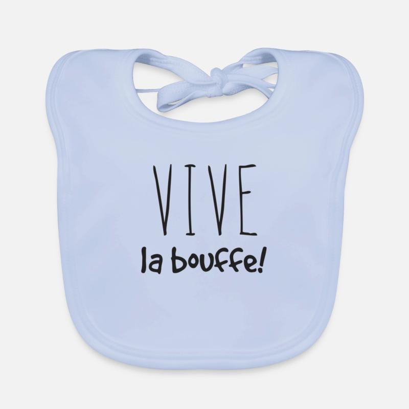 Vive la bouffe Bavoir bio Bébé
