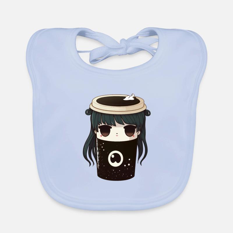 Goth Coffee Mug - Kawaii Organic Baby Bibs