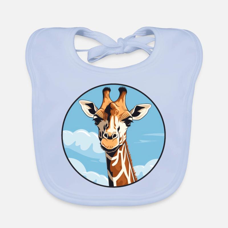 Girafe Bavoir bio Bébé