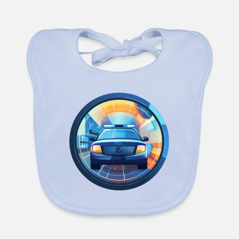 Polizei Baby Bio-Lätzchen