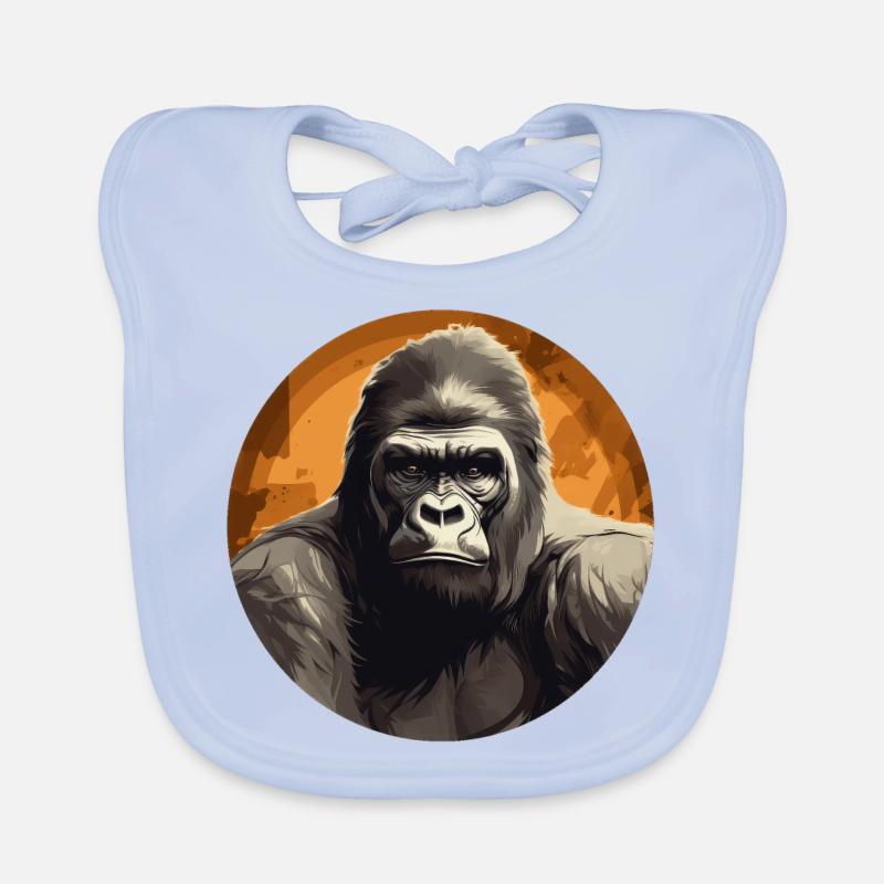 Gorilla Organic Baby Bibs