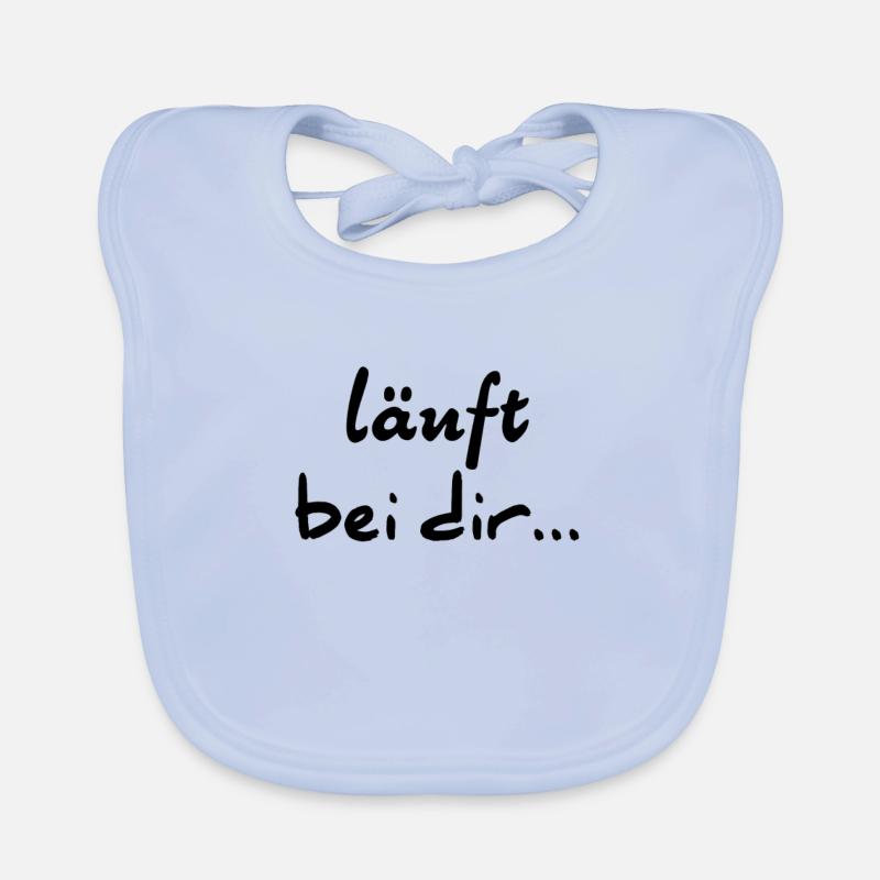 Läuft bei dir Baby Bio-Lätzchen