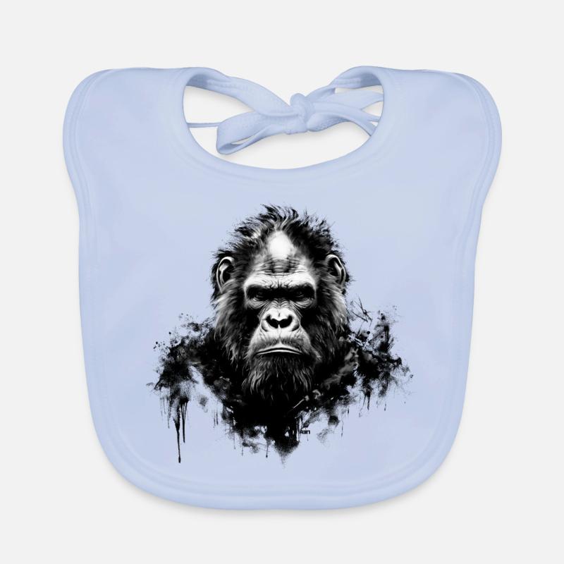 Silverback Organic Baby Bibs