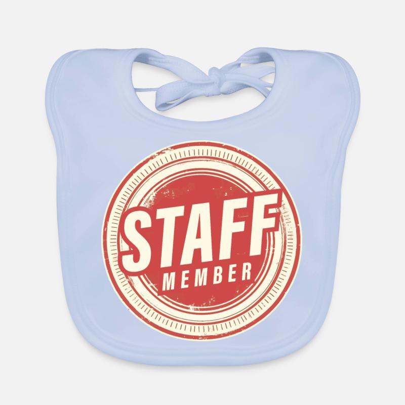 Staff Member Organic Baby Bibs