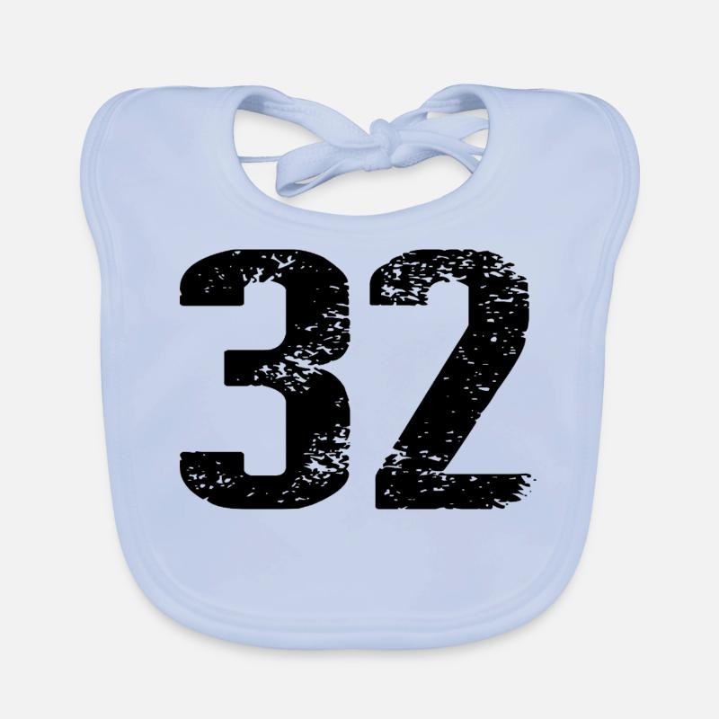 Justaucorps à 32 chiffres Bavoir bio Bébé