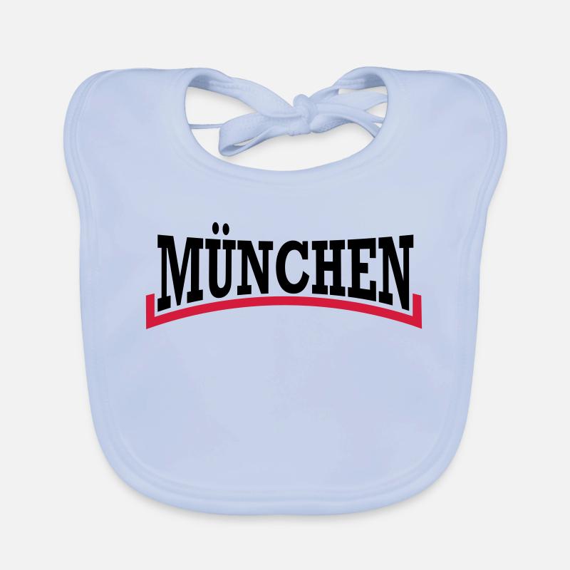 Munich, München Bavoir bio Bébé