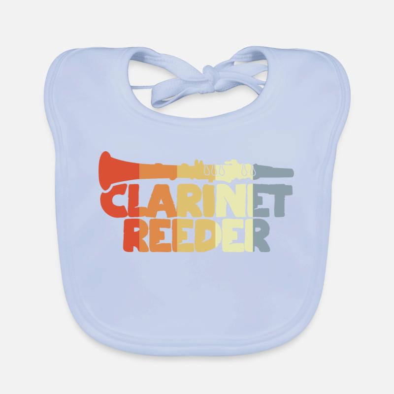 Clarinet reed Organic Baby Bibs