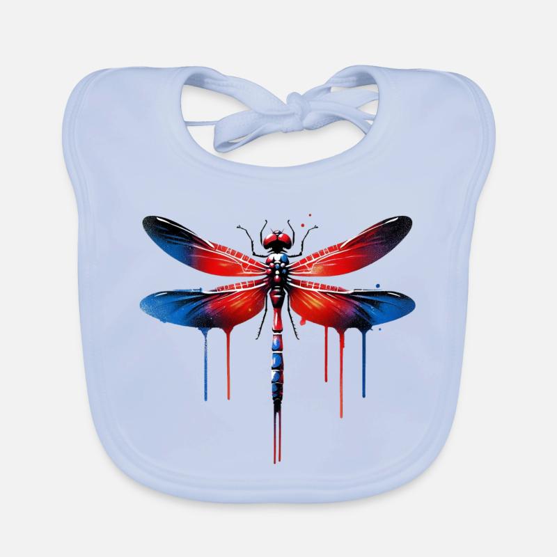 Dragonfly Organic Baby Bibs