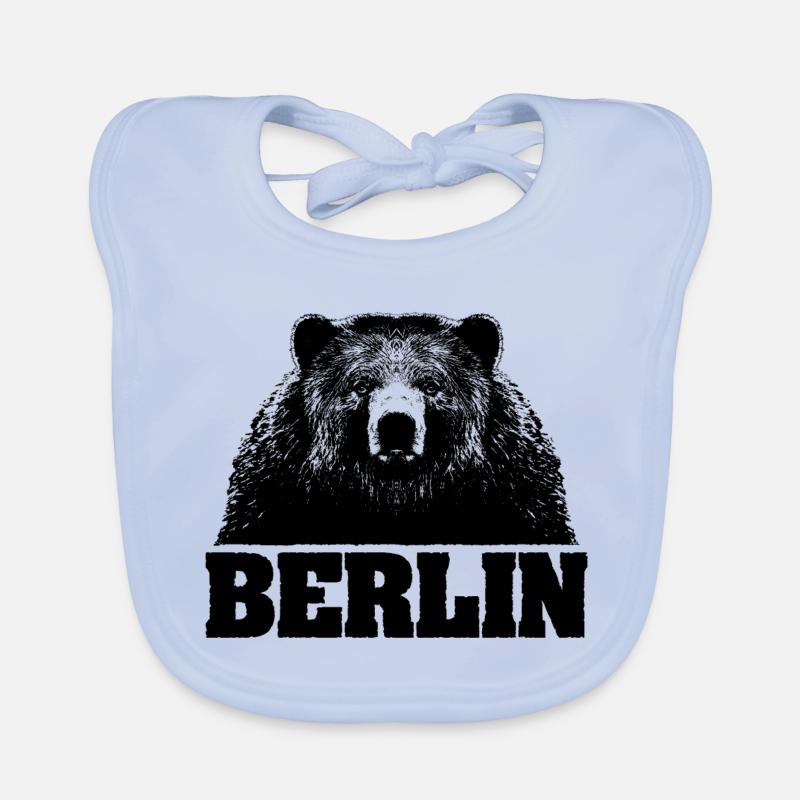 Berlin / Bär / Ours Bavoir bio Bébé