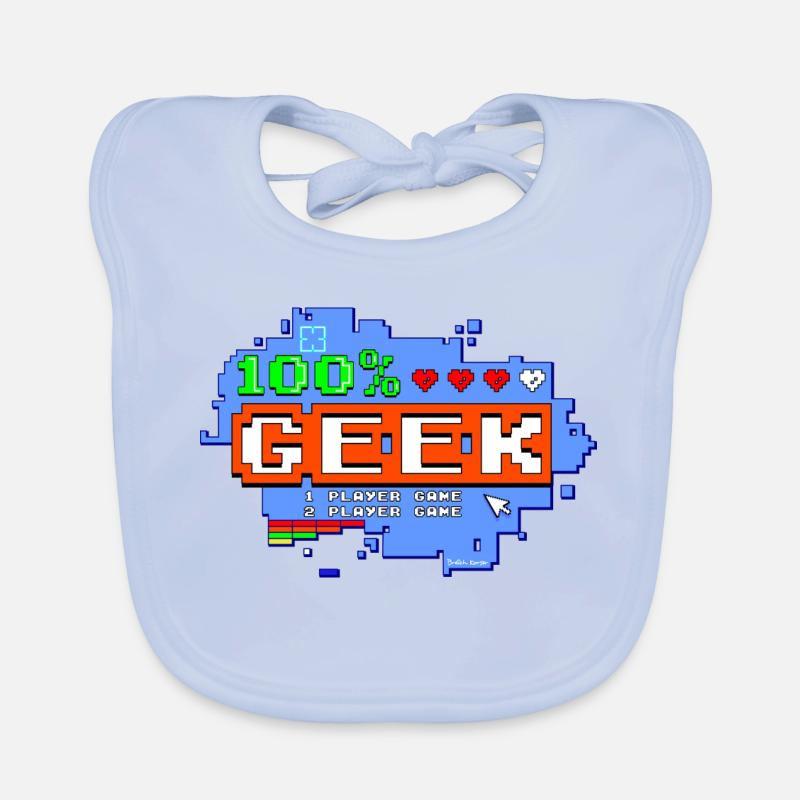 100% Geek Baby Bio-Lätzchen