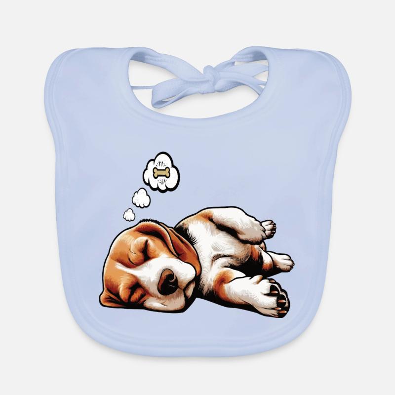 Beagle Beaglebesitzer Beaglehalter beaglehund Baby Bio-Lätzchen