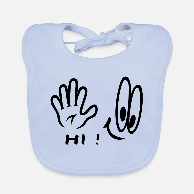 The Hand Bavoir bio Bébé