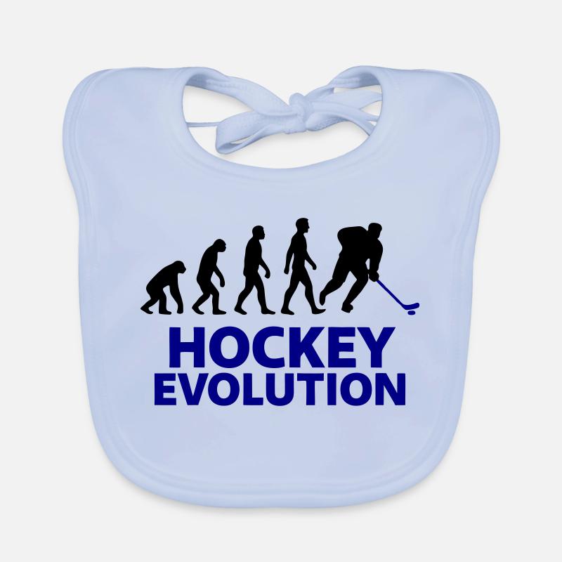 Hockey Evolution Joueur Cadeau Cool Bavoir bio Bébé