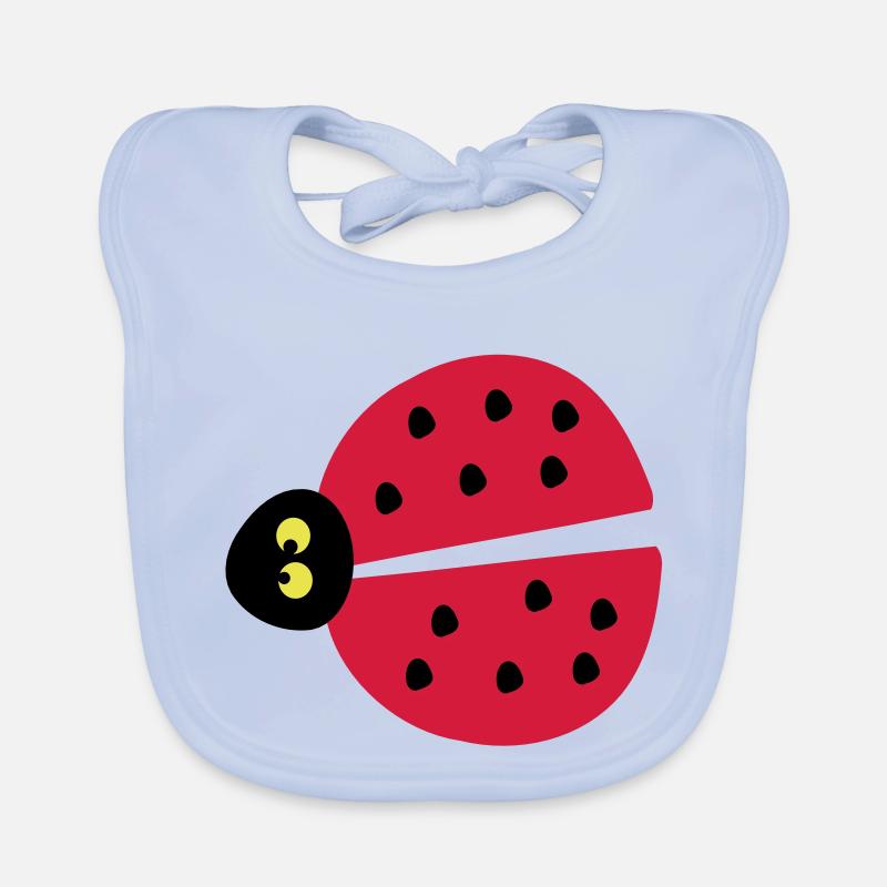 ladybug insects Organic Baby Bibs