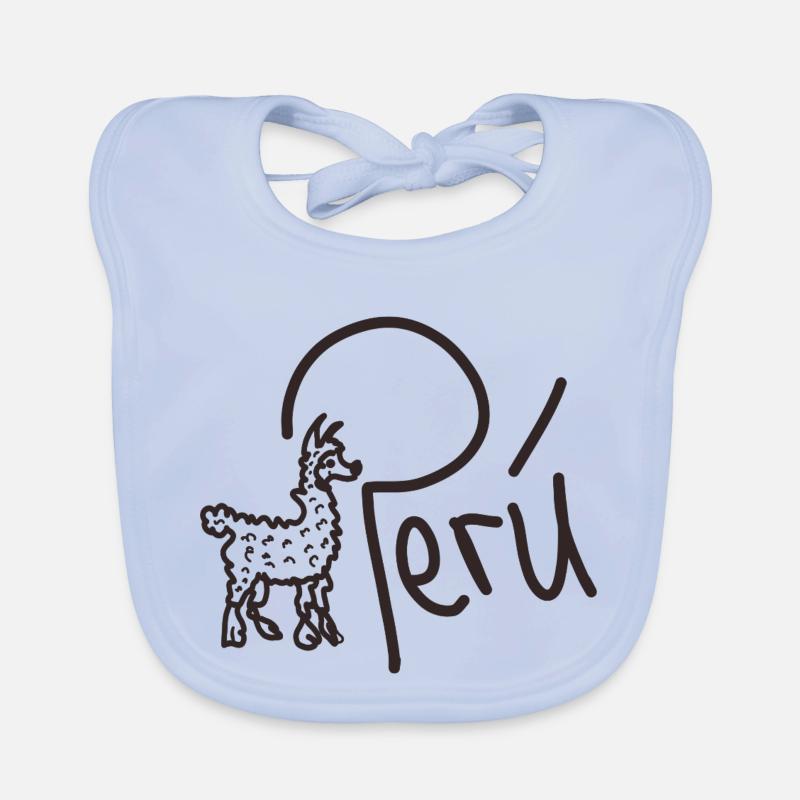 Peru-manuskript med dyr Hagesmække af økologisk bomuld