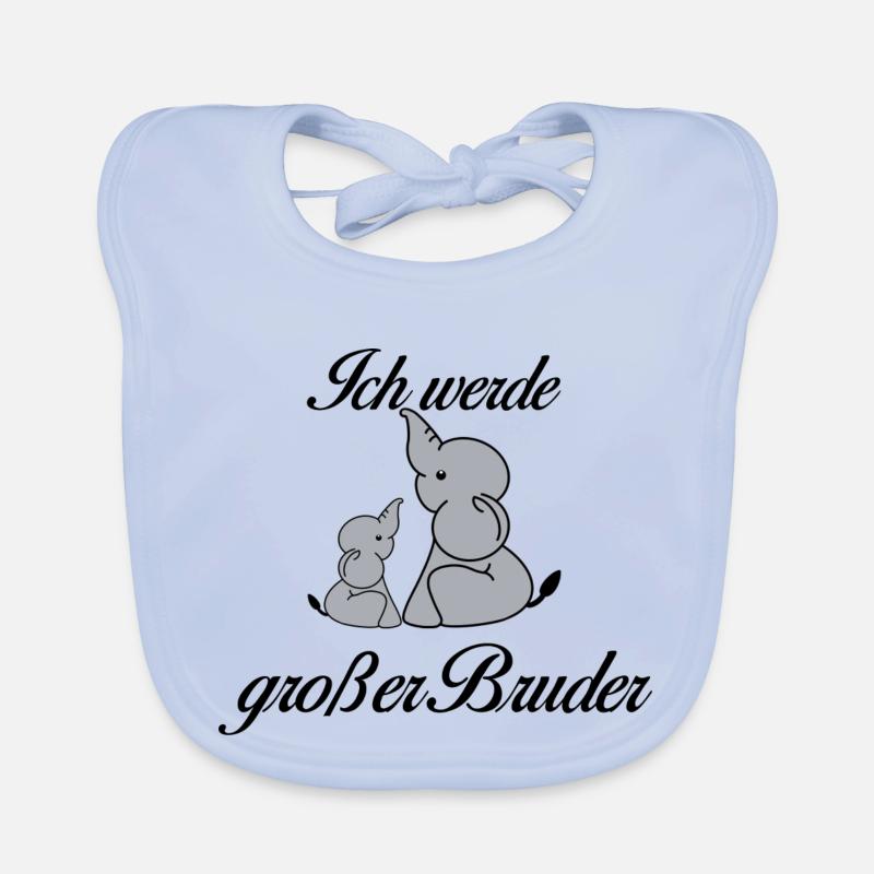 Großer Bruder Baby Bio-Lätzchen