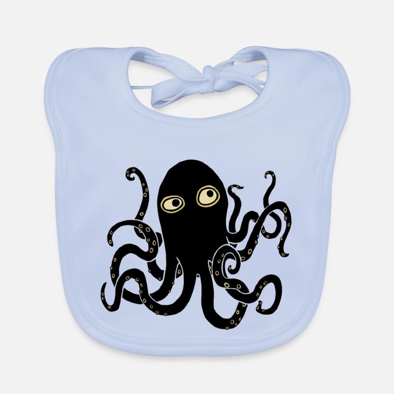 Octopuses Organic Baby Bibs