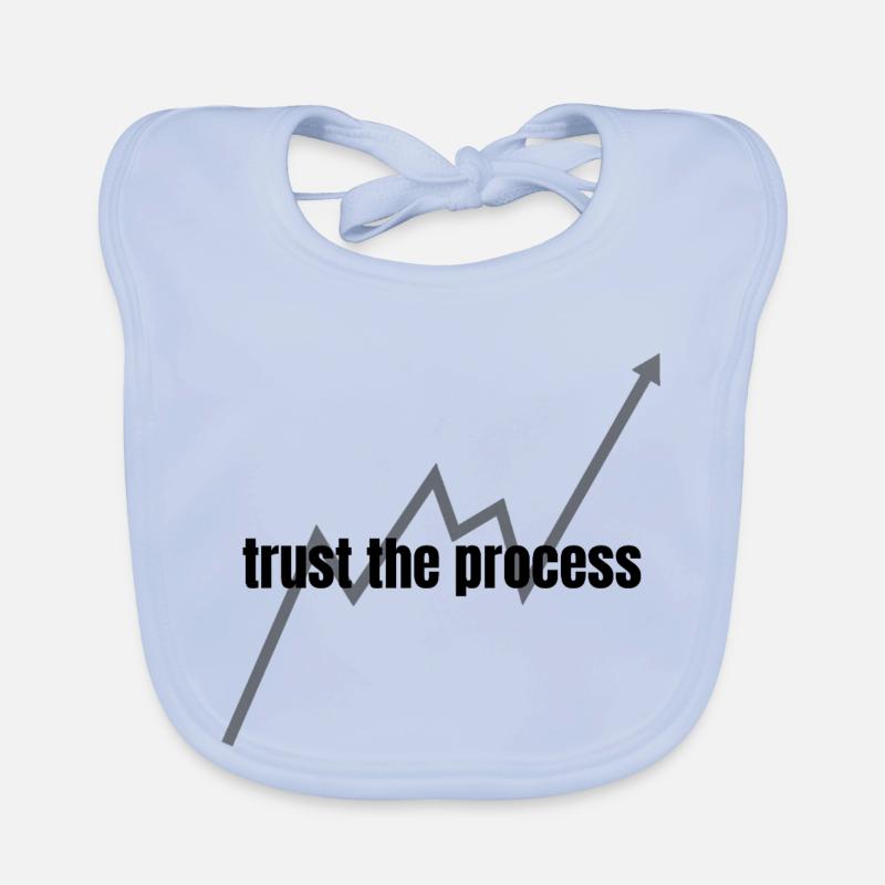 Faites confiance au processus Bavoir bio Bébé