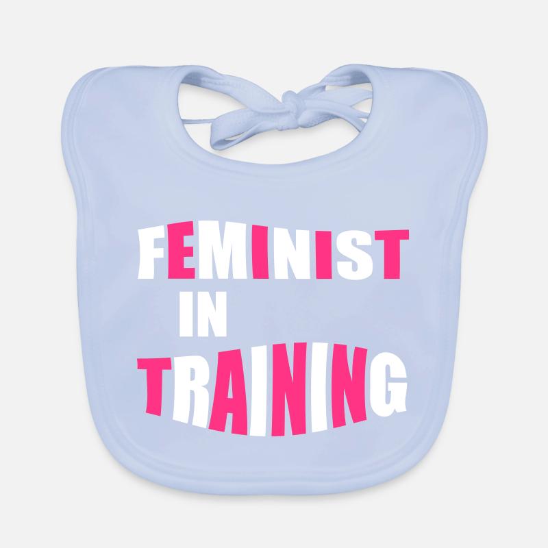 Feministin im Training 3 Baby Bio-Lätzchen