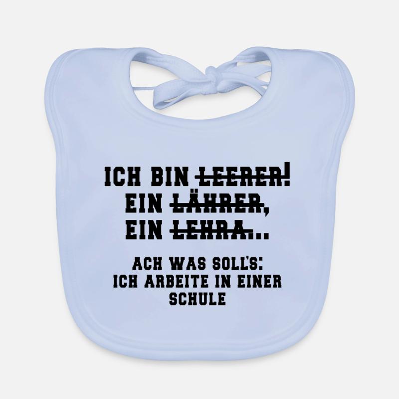 Lehrer Baby Bio-Lätzchen