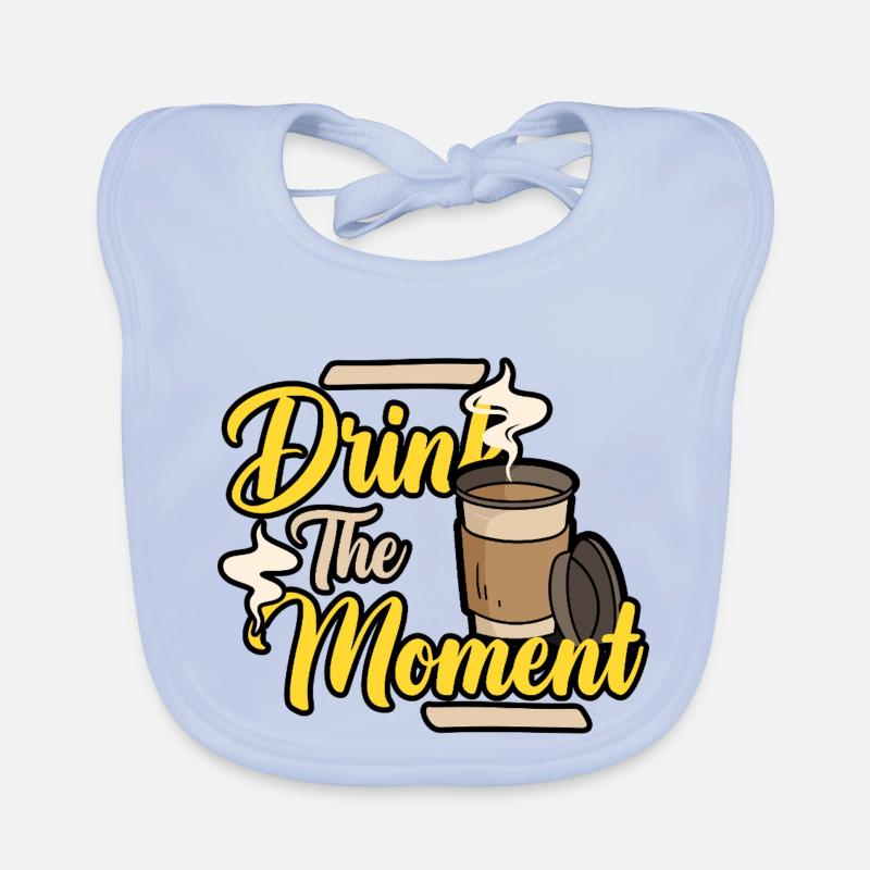 Coffee break Organic Baby Bibs
