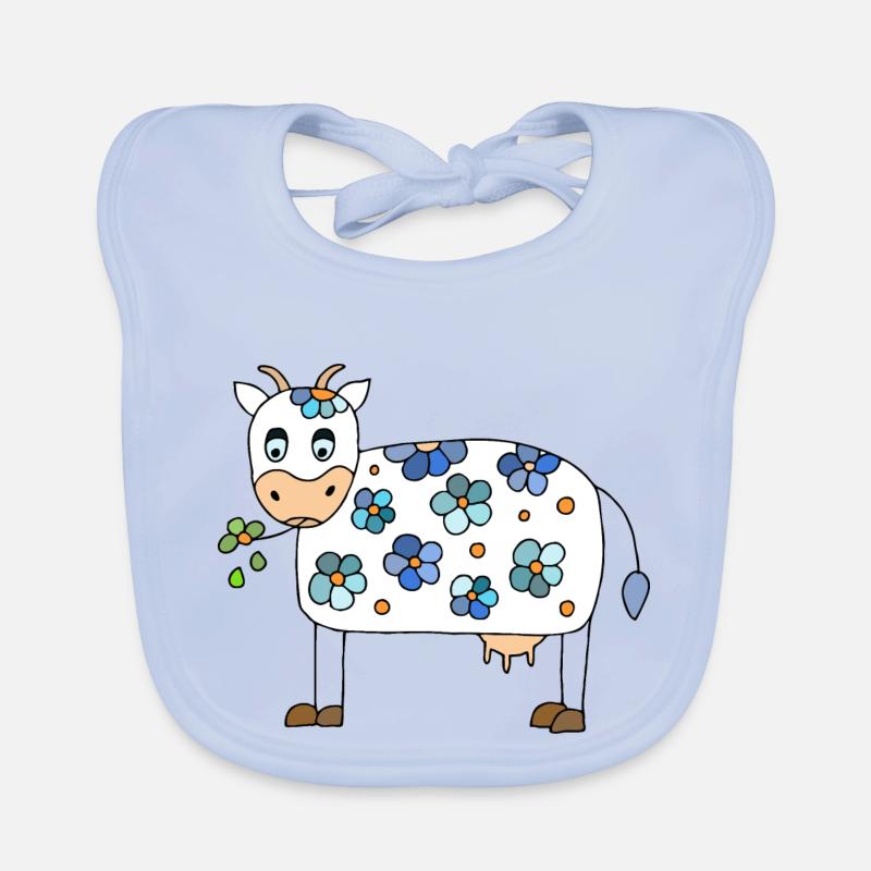 Cow Organic Baby Bibs