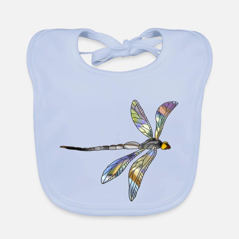 Libellule Bavoir bio Bébé