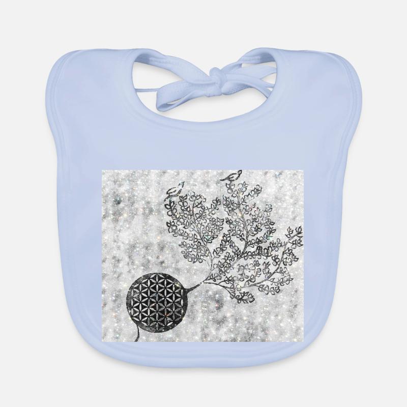 Persischer Lebensbaum Nr. 5 Baby Bio-Lätzchen