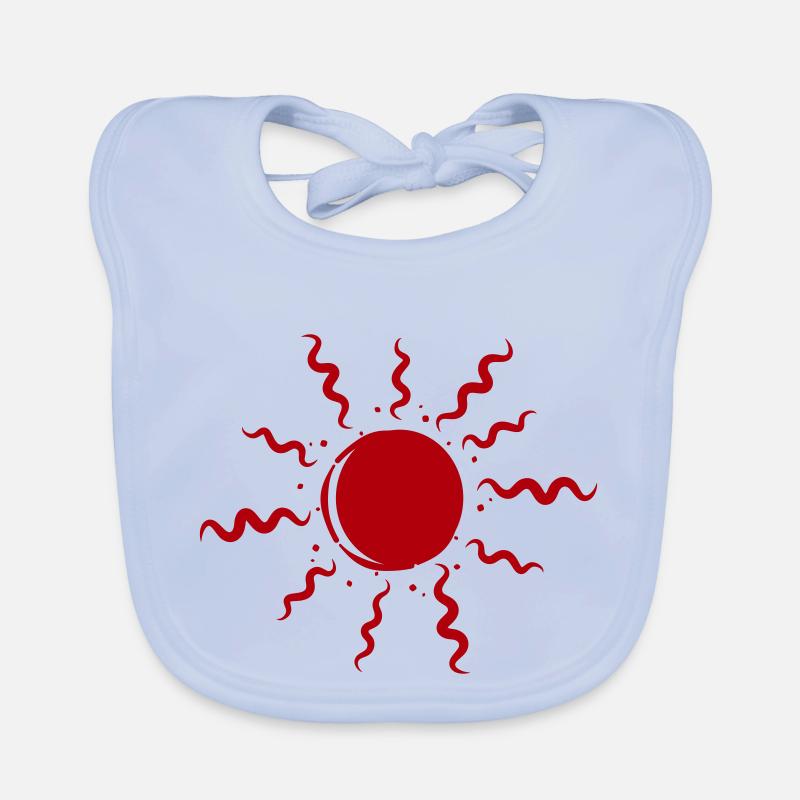Summer sun2 Organic Baby Bibs