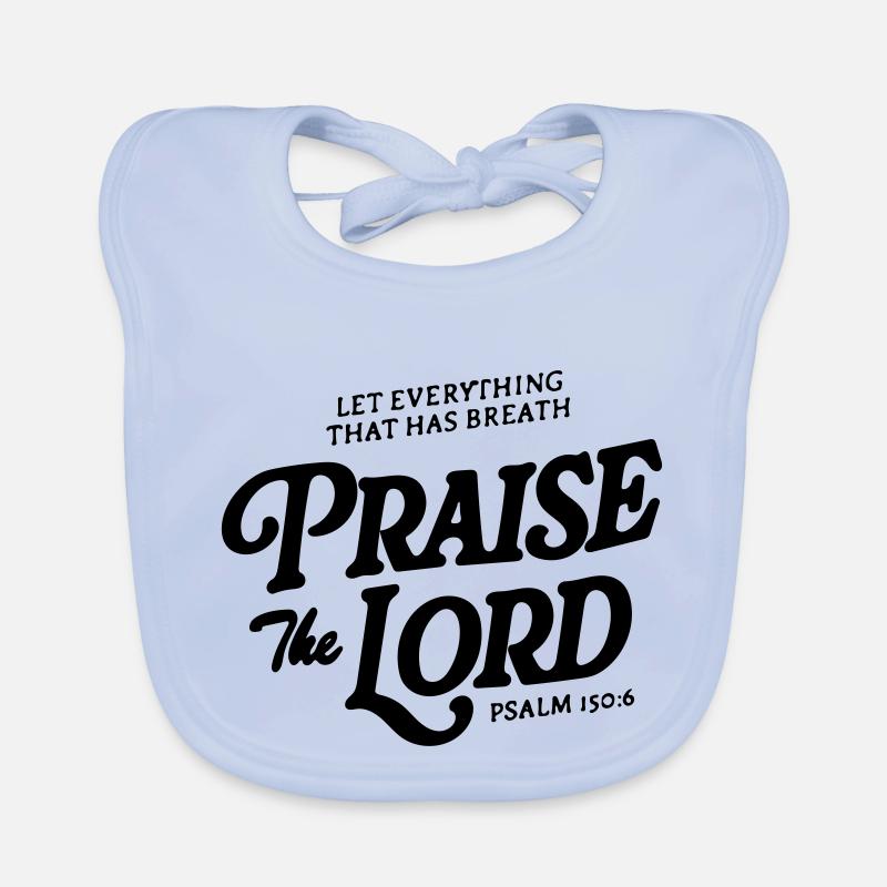 Lobe den Herrn Baby Bio-Lätzchen