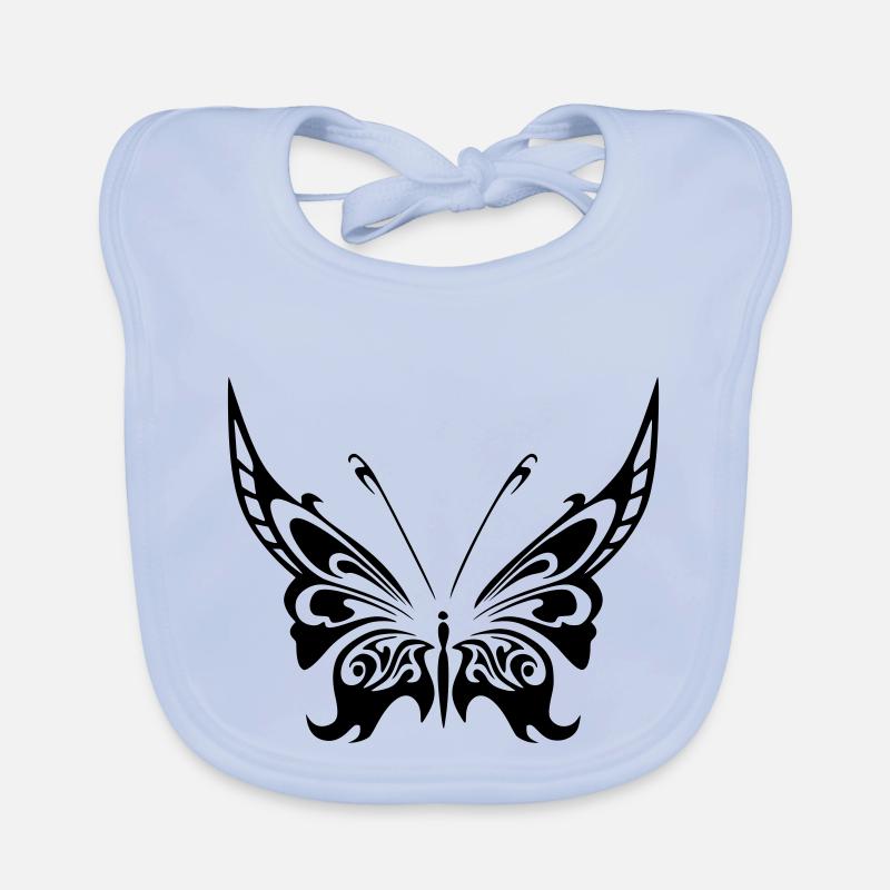 papillon 2 Bavoir bio Bébé