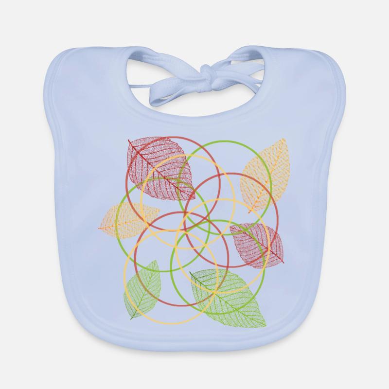 Blätter Baby Bio-Lätzchen