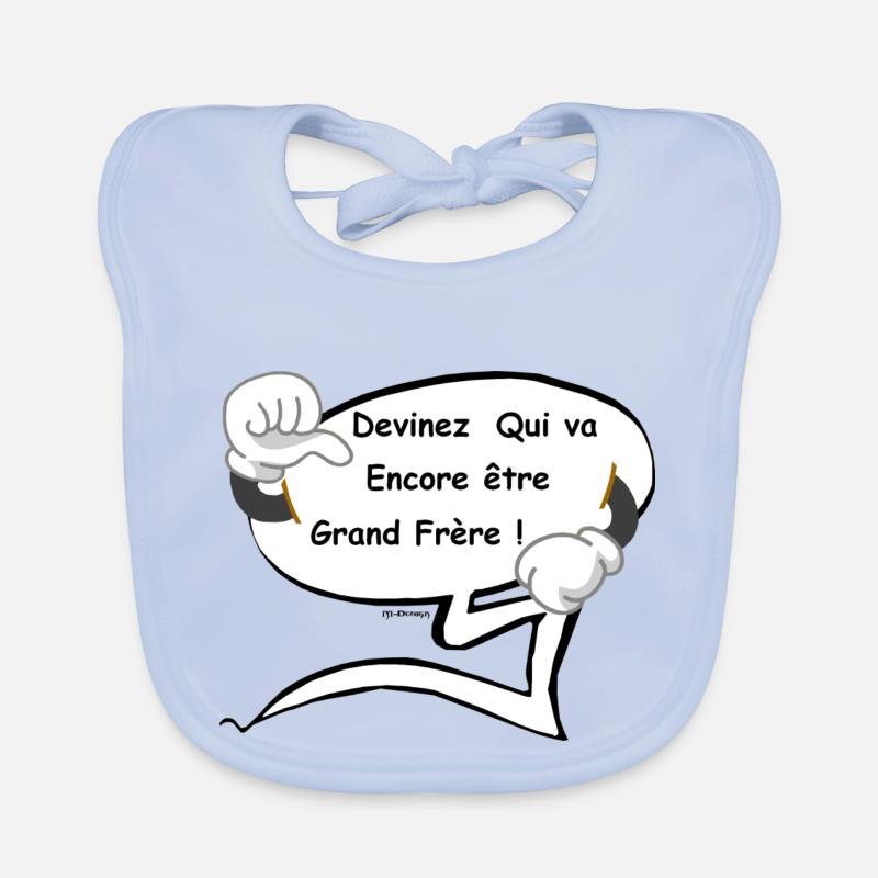 Encore Grand frère Bavoir bio Bébé