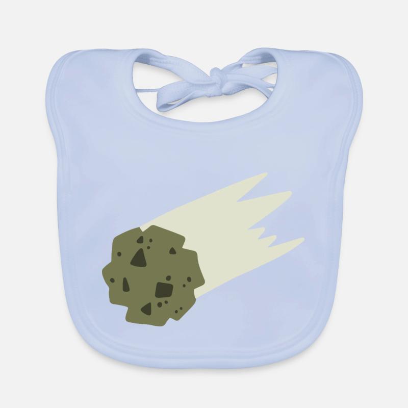 Komet - Baby Bio-Lätzchen - sky Blue