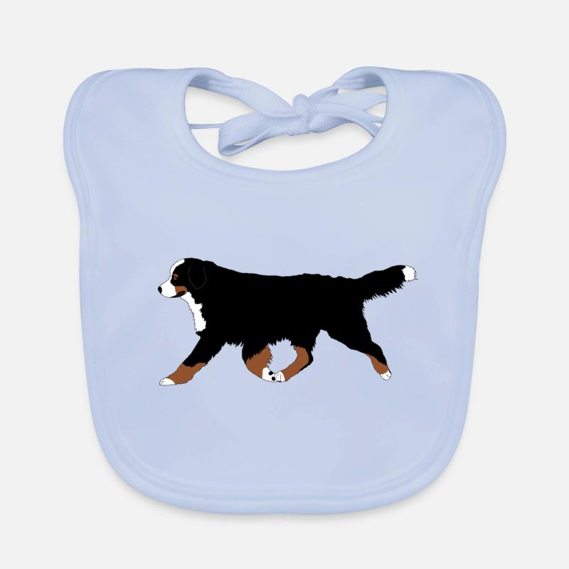Courses de bouvier bernois Bavoir bio Bébé