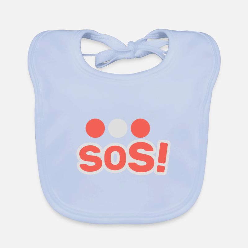 SOS! Help! Organic Baby Bibs
