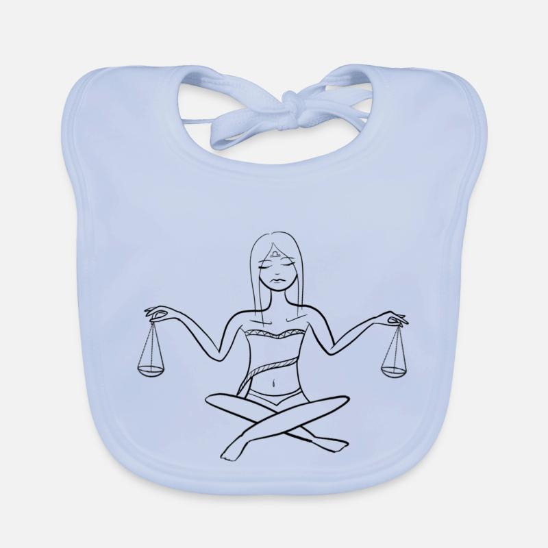 Libra Queen Organic Baby Bibs