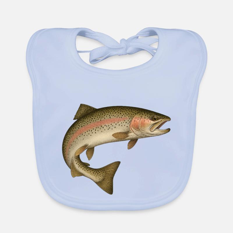 Pêche au poisson Bavoir bio Bébé