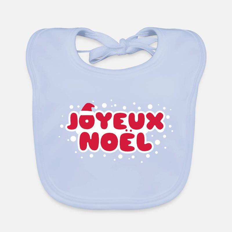 Joyeux Noël Bavoir bio Bébé