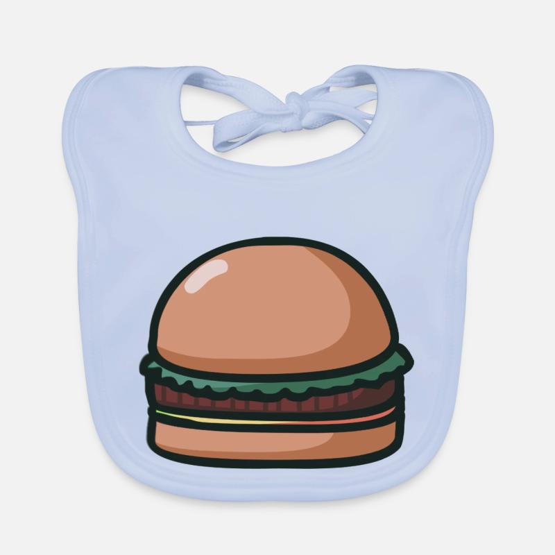 BURGER CLASSICO Organic Baby Bibs