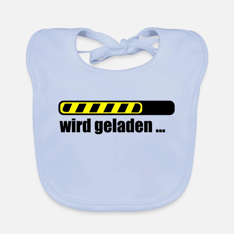 Ladebalken PC loading Computer Download Baby Bio-Lätzchen