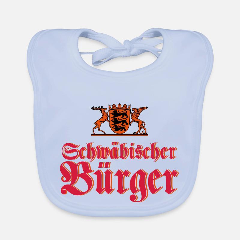 Schwäbischer Bürger Baby Bio-Lätzchen