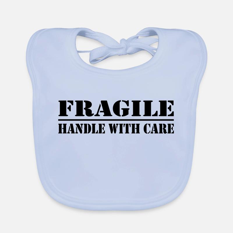fragile Bavoir bio Bébé