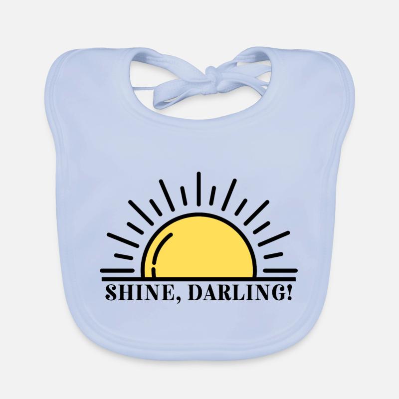 Shine Darling Organic Baby Bibs