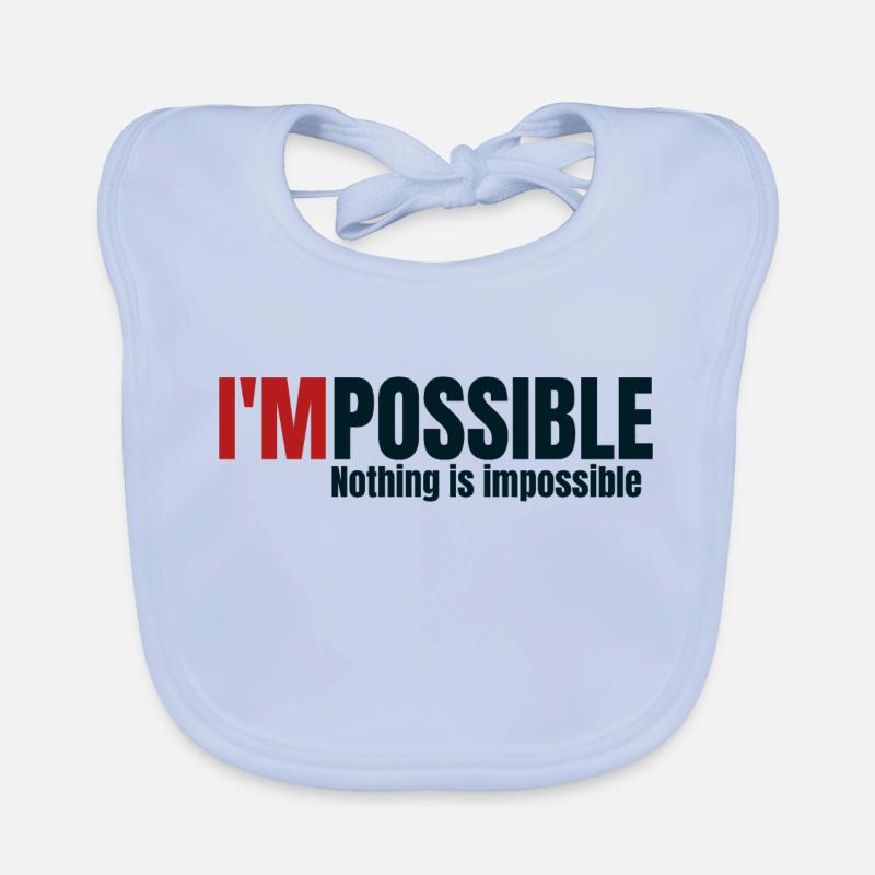 I’MPOSSIBLE - Rien n’est impossible Bavoir bio Bébé