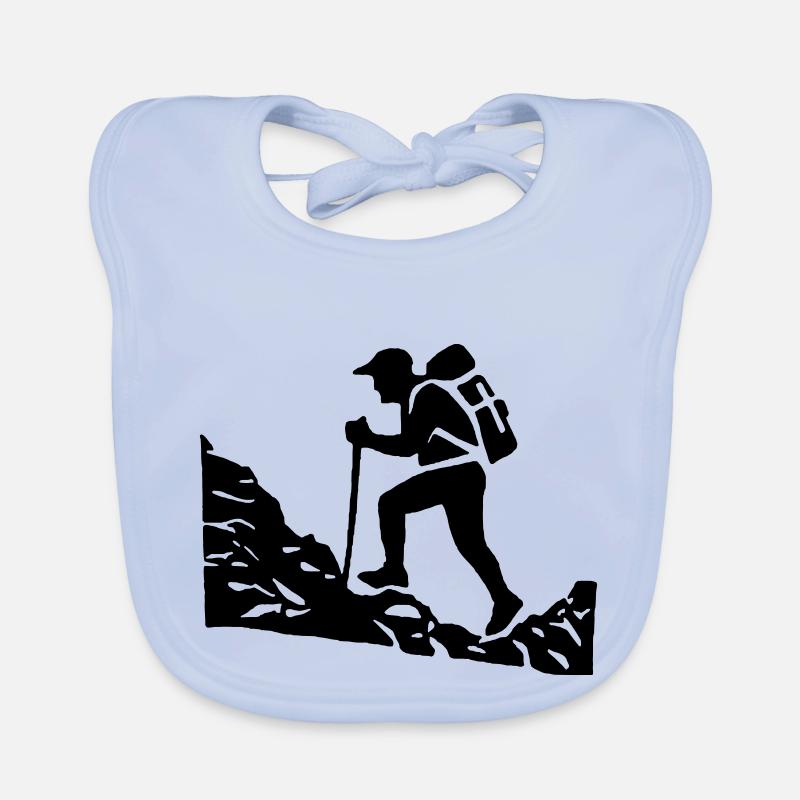 mountain hike Organic Baby Bibs