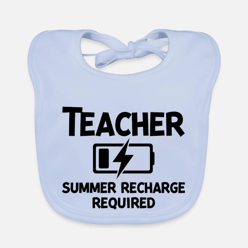 Recharge d’été pour les enseignants Bavoir bio Bébé