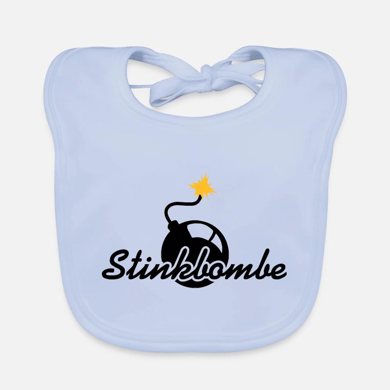 stink bomb Organic Baby Bibs