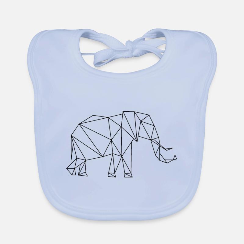 éléphant Bavoir bio Bébé